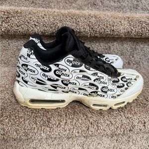 Nike Black and White Logo Sneakers